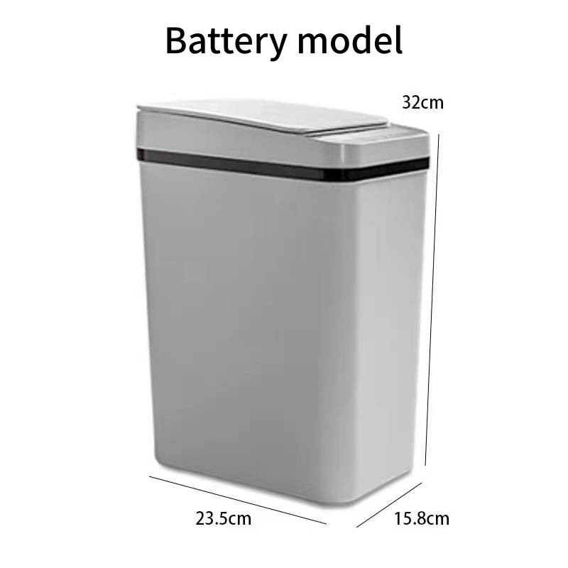 🗑️ 16 literes mozgásérzékelős szemetes – Magától nyílik! ♻️
