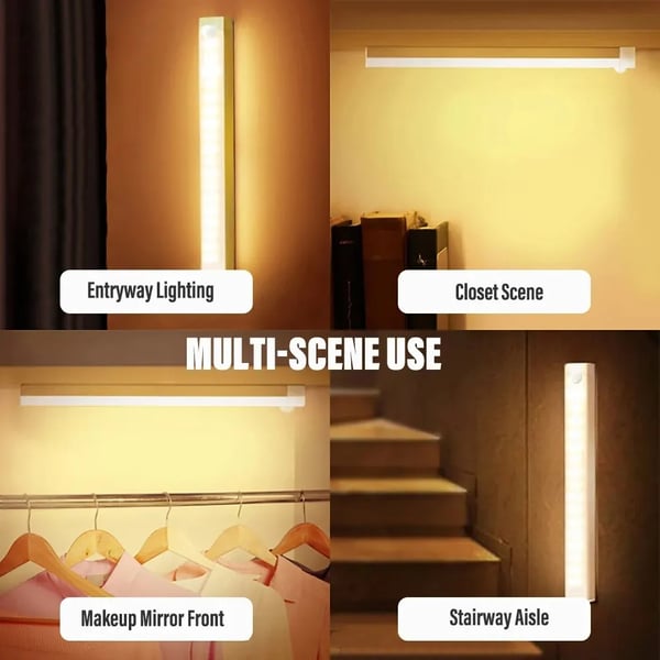 🎉Vásárlás 1 kap 1 ingyen💡LED intelligens mágneses mágneses emberi testérzékelő fény
